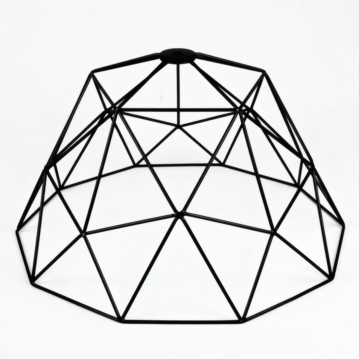 Quebra-luz gaiola cúpula XL metal Ø 35 cm com casquilho E27