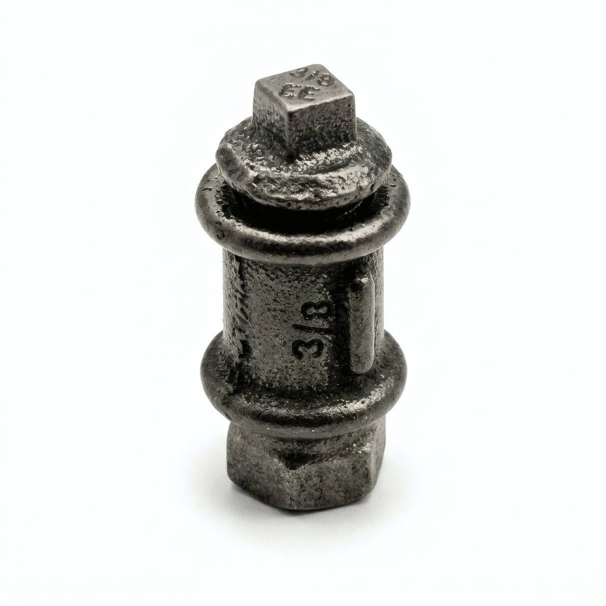 Bouton, poignée de meuble en fonte - photo produit fond blanc 1