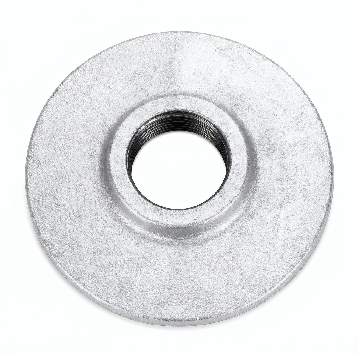 Flange cega redonda em ferro fundido galvanizado - foto de produto sobre fundo branco 10
