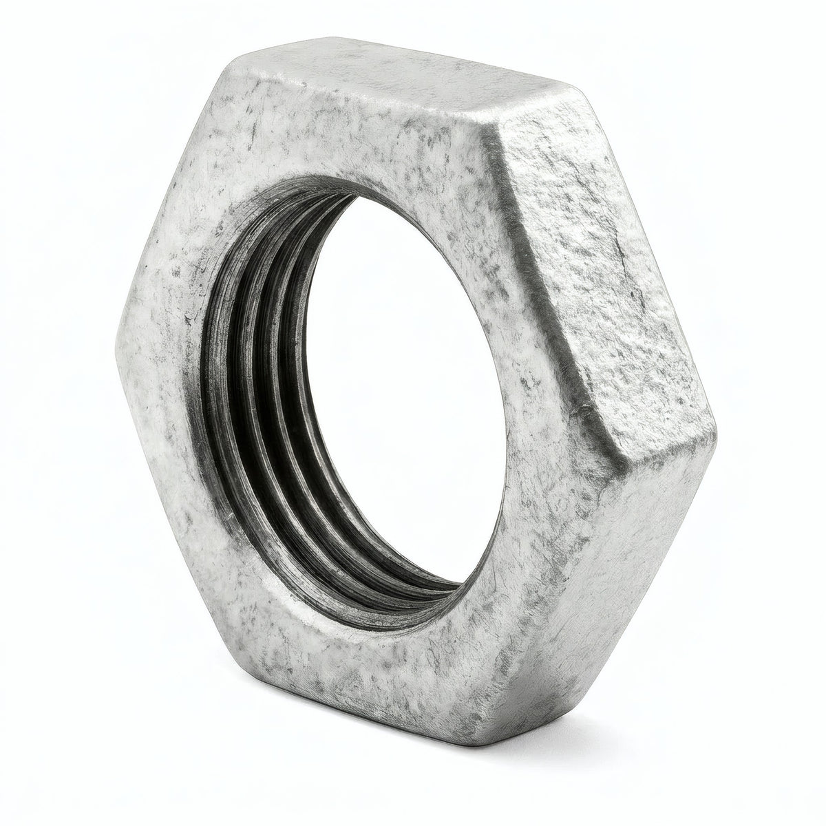 Contre-écrou fonte galvanisée - photo produit fond blanc 14