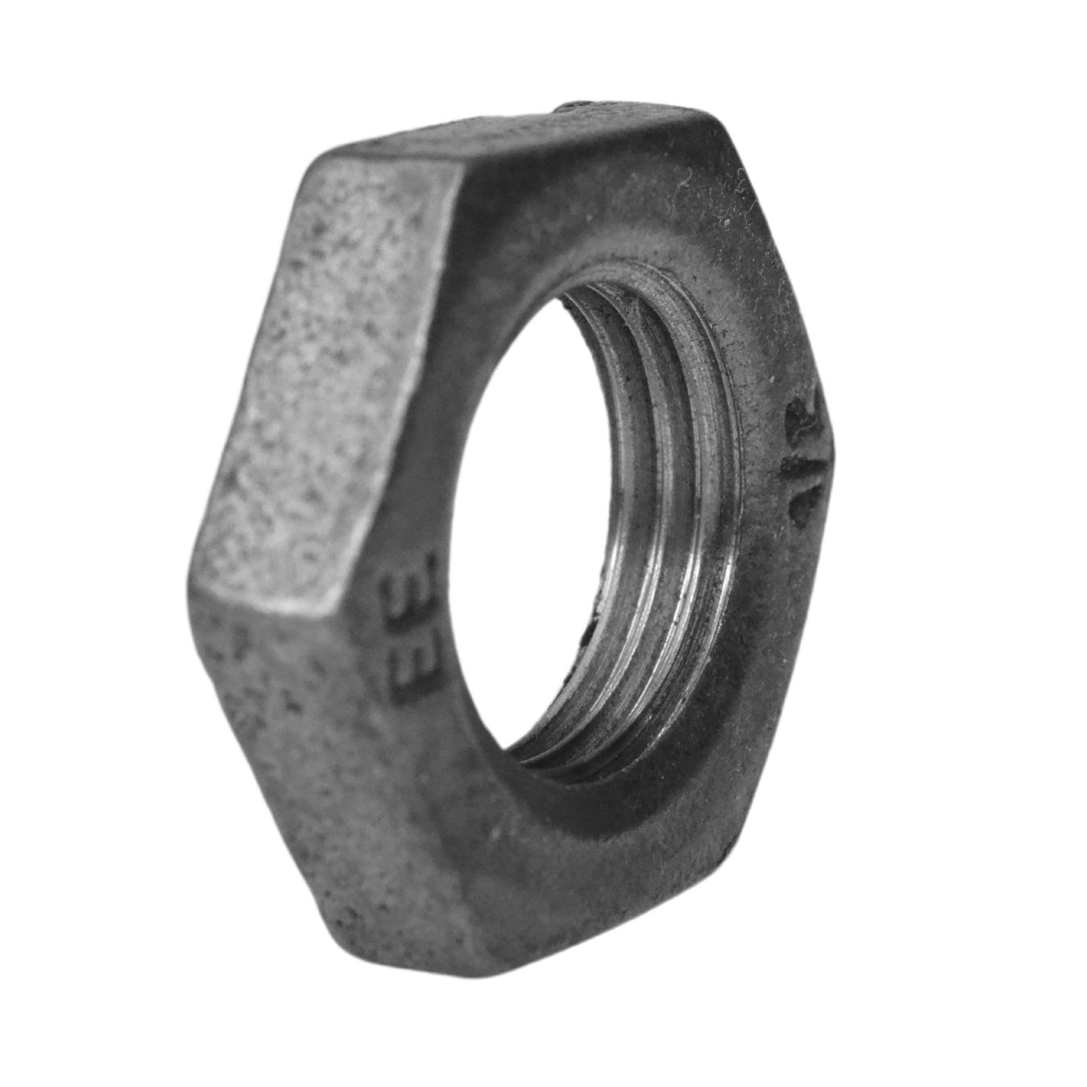 Conexão contra-porca hexagonal ferro fundido preto