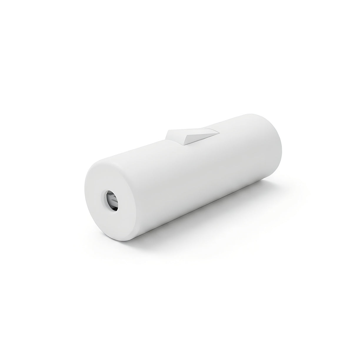 Interruptor cilíndrico basculante unipolar com terra — Branco