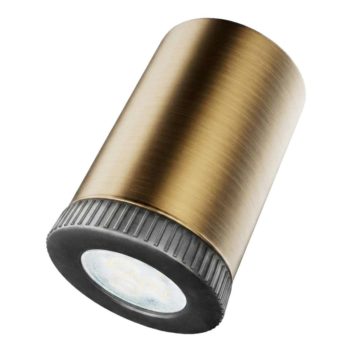 Mini foco LED em metal Mini GU10 — Bronze acetinado