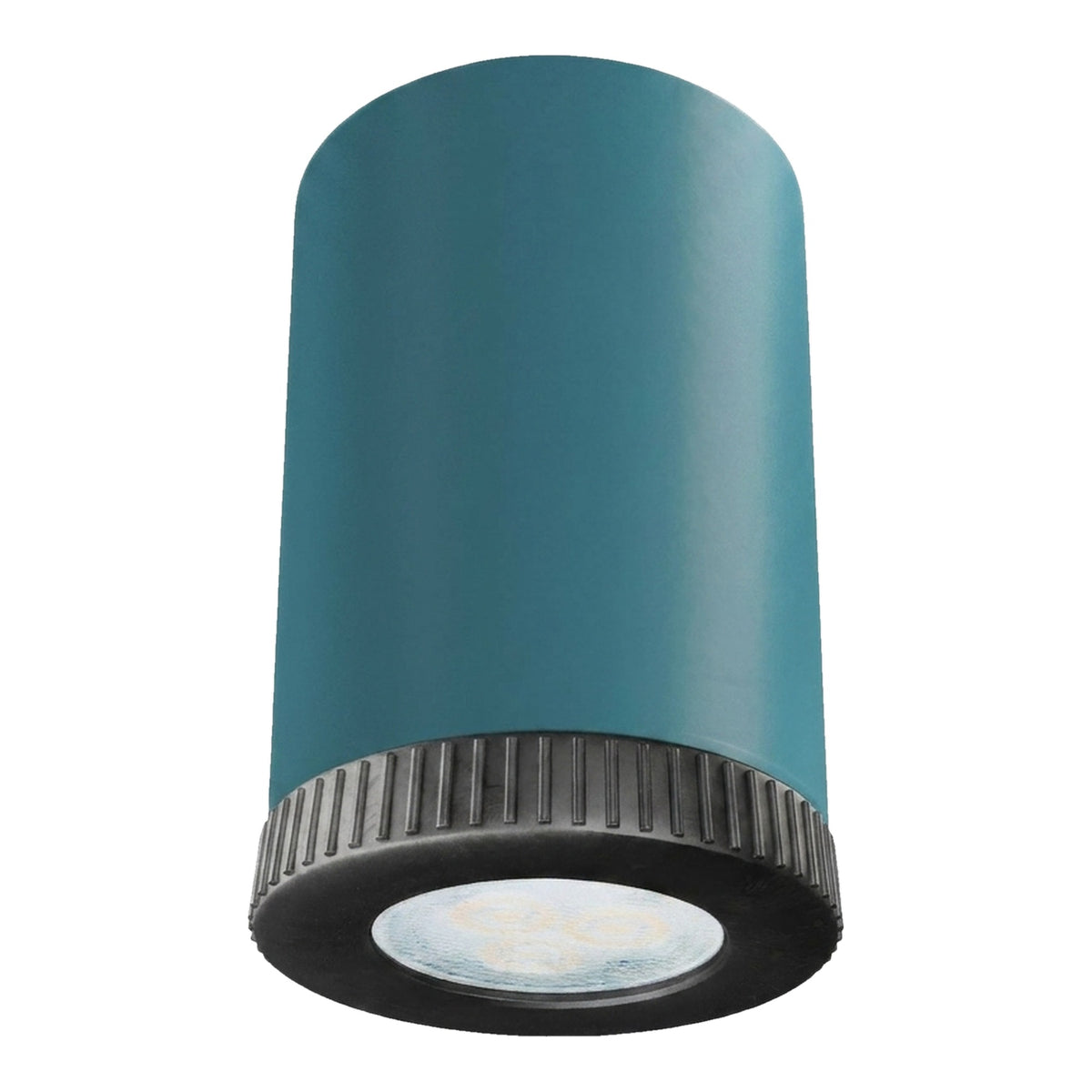 Mini foco LED em metal Mini GU10 — Azul petróleo