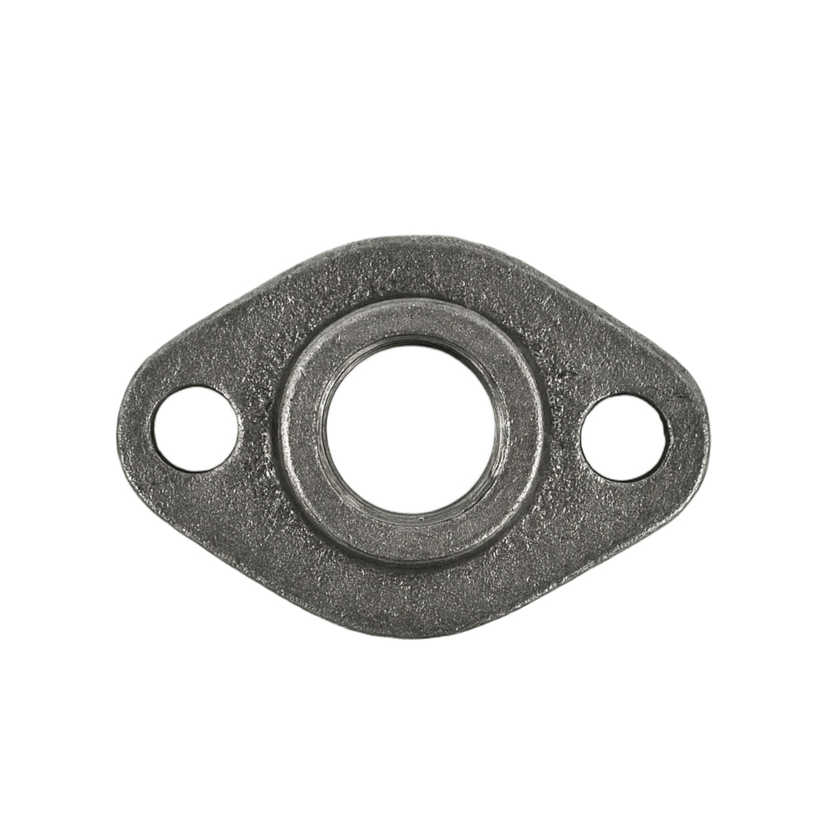 Mesa giratória oval preta