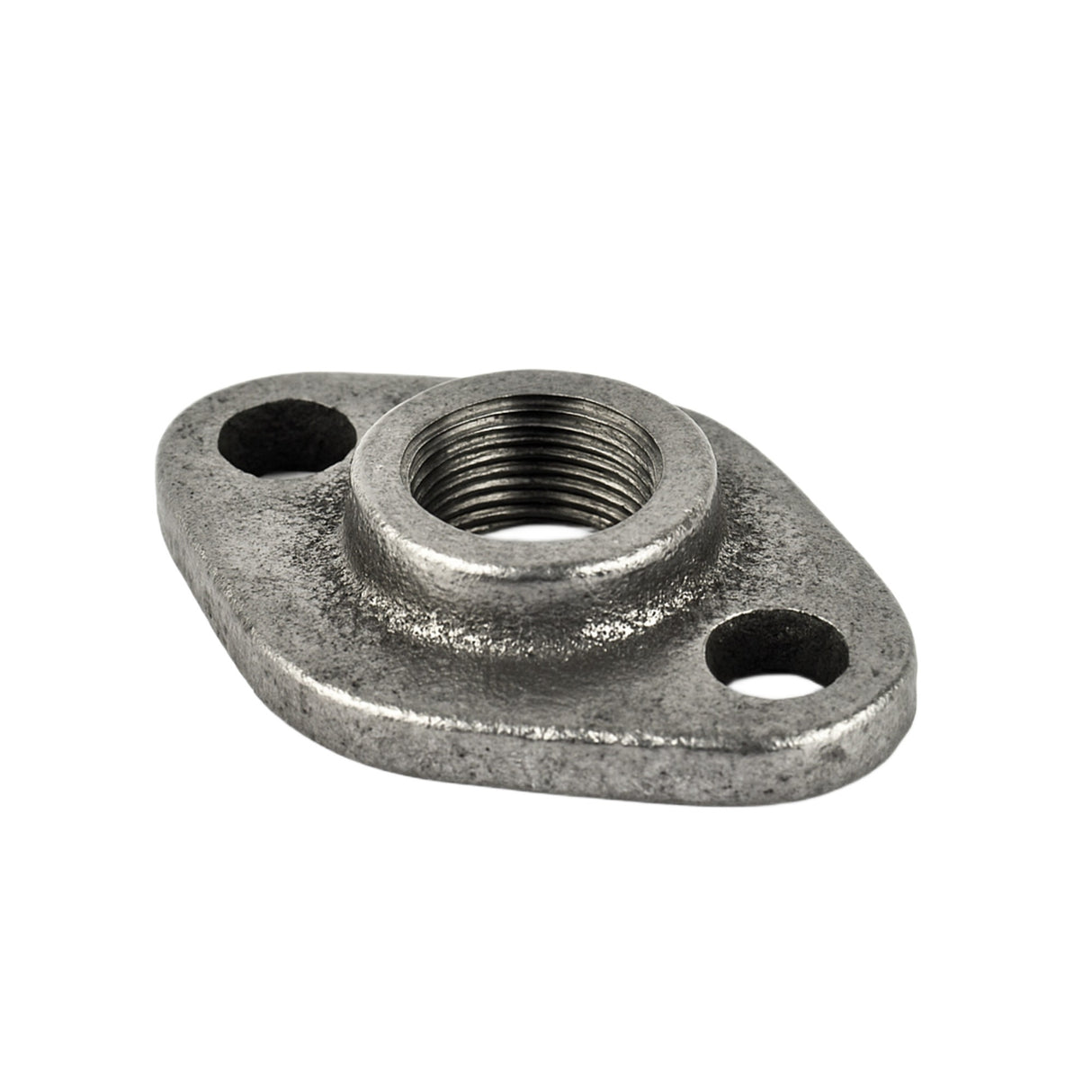 Mesa giratória oval preta