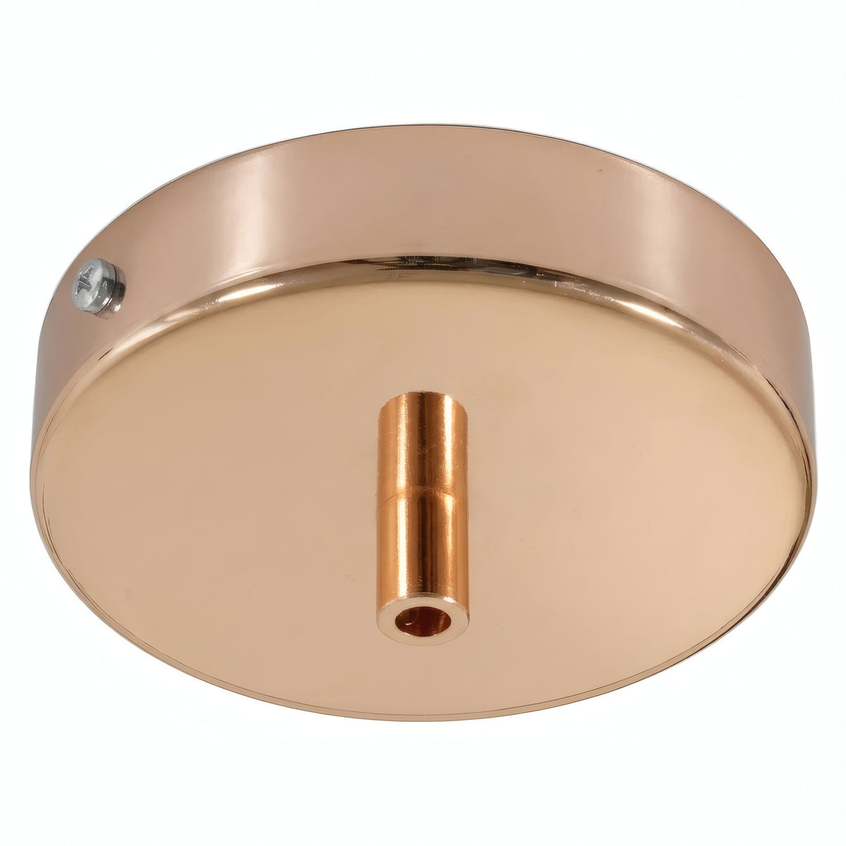 Florão cilíndrico em metal, Ø 120 mm — Cilíndrico em metal / Cobre