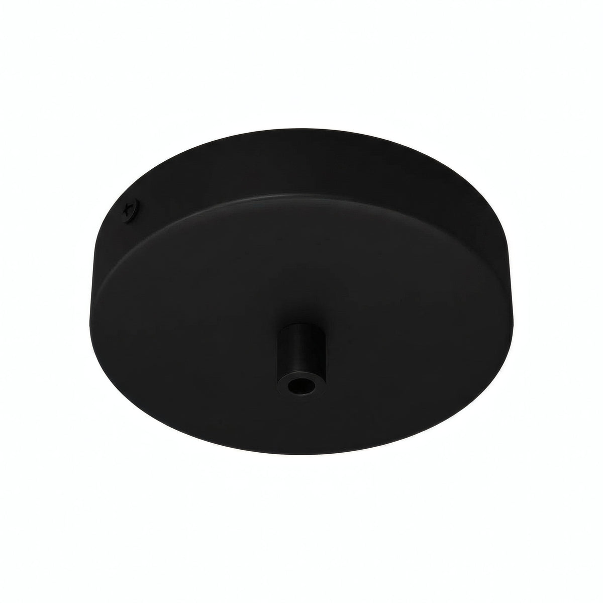 Florão cilíndrico em metal, Ø 120 mm — Cilíndrico em metal / Preto