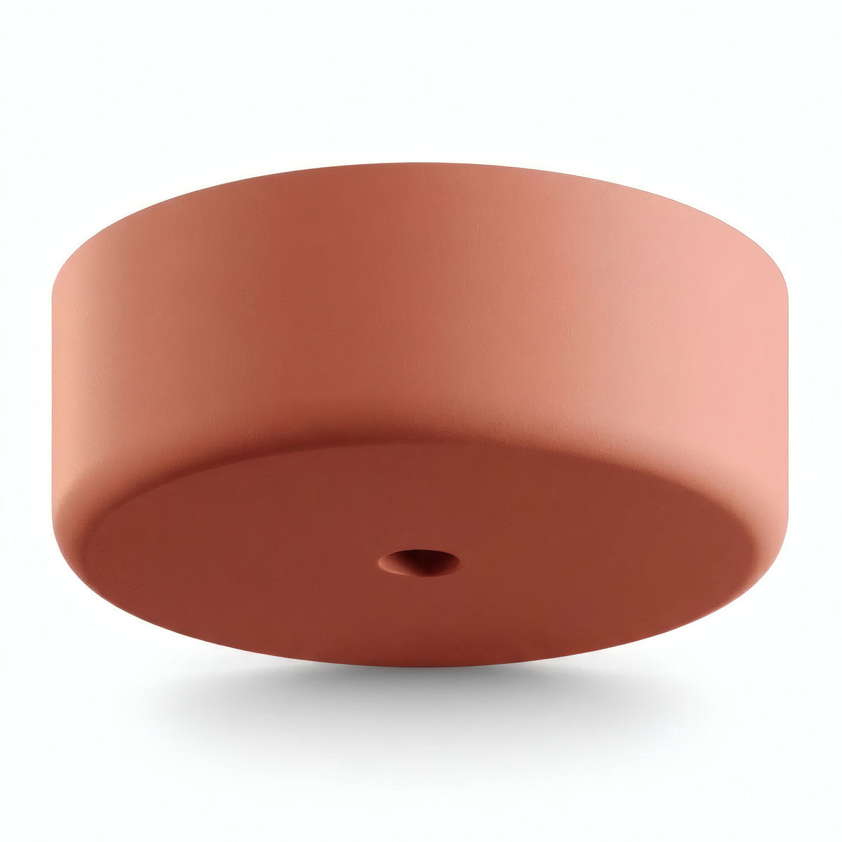 Florão em silicone de exterior IP65, Ø 125 mm — Salmão