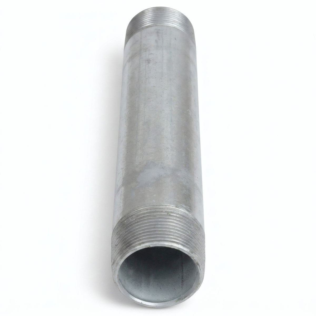 Tube 2" - 50x60mm acier galvanisé - fileté - photo produit fond blanc 4