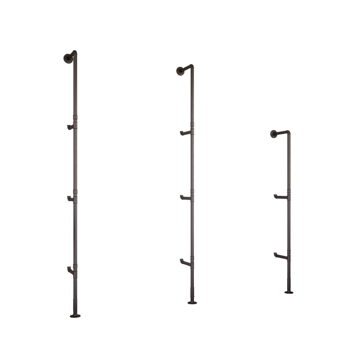 Kit montante de prateleiras para canalização feito à medida