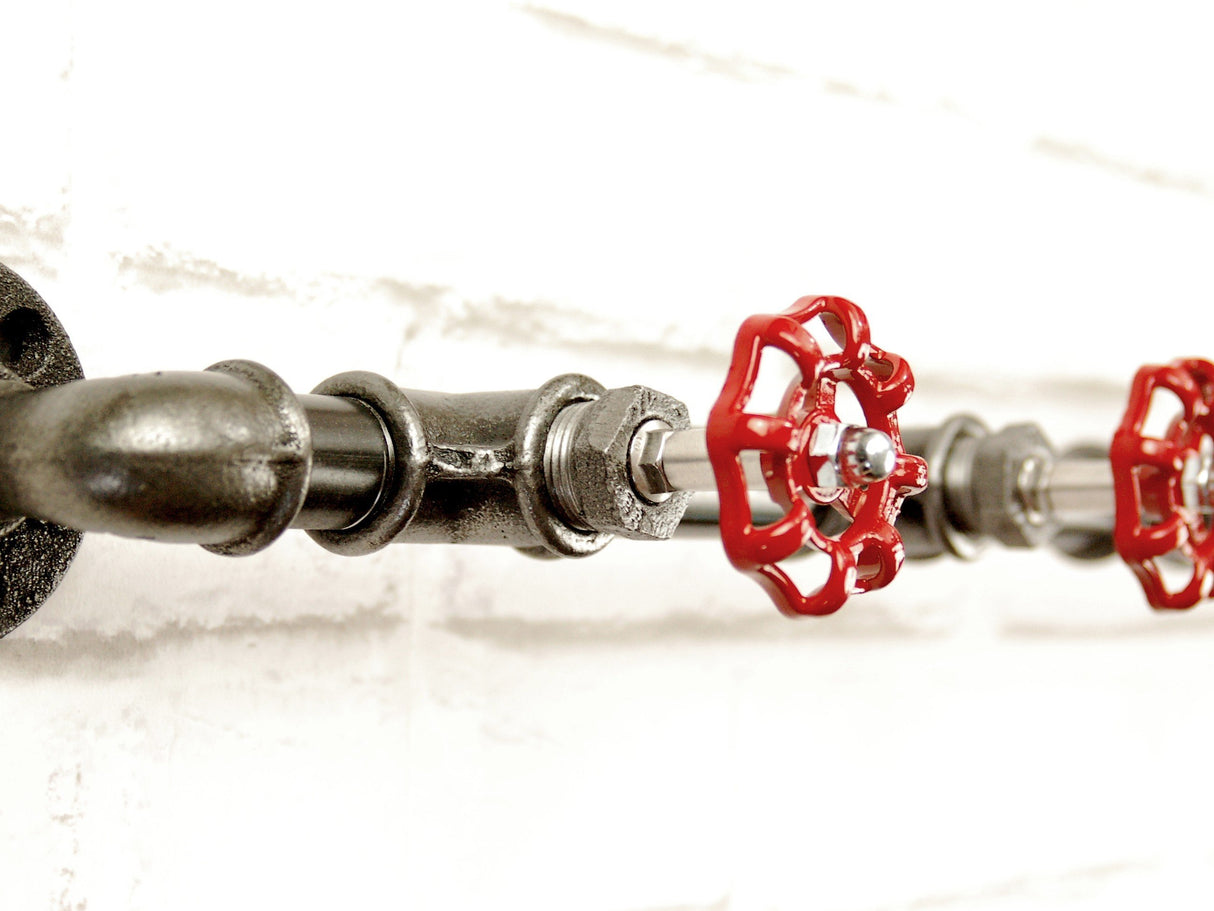 portemanteau mural patère 4 crochets volants esprit industriel