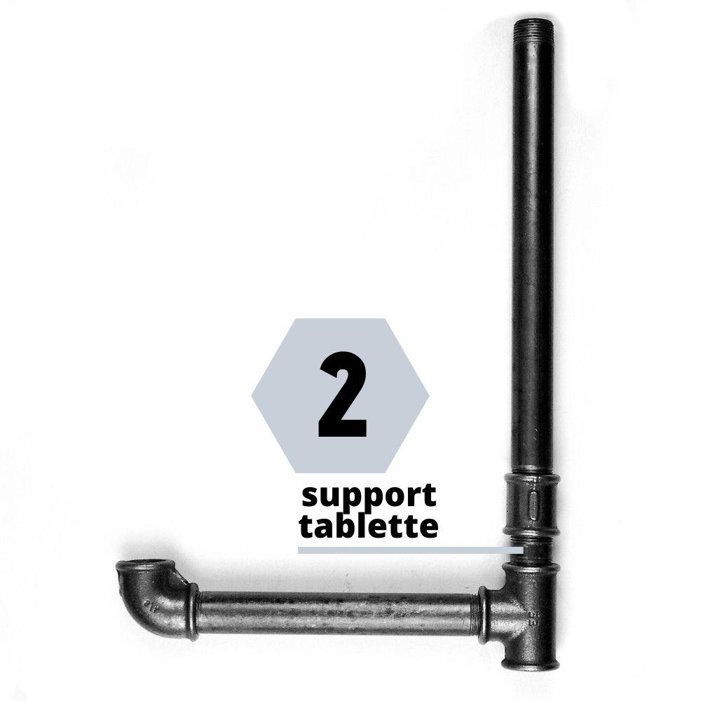 Kit montante de prateleiras para canalização feito à medida