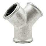 Y ferro fundido galvanizado canalização