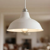 Quebra-luz cónico em metal Ø 30 cm para casquilho E27