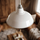 Quebra-luz cónico em metal Ø 30 cm para casquilho E27