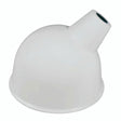 Quebra-luz com abertura oblíqua Ø 30 cm para casquilho E27 — Branco