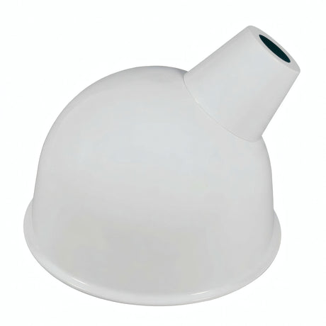 Quebra-luz com abertura oblíqua Ø 30 cm para casquilho E27 — Branco