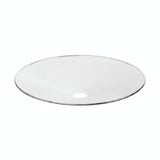 Quebra-luz plano esmaltado Ø 30 cm para casquilho E27 — Branco e titânio acetinado