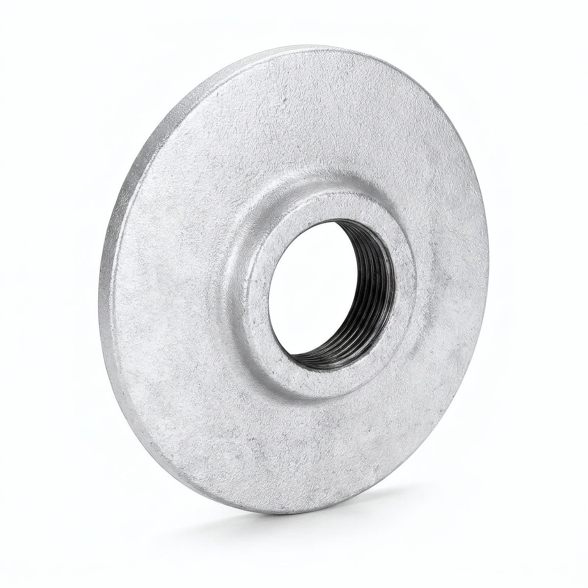Flange cega redonda em ferro fundido galvanizado - foto de produto sobre fundo branco 13