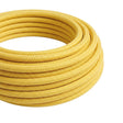 Cabo têxtil redondo efeito seda – Amarelo milho