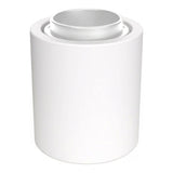 Casquilho E27 de parede ou teto estanque IP44 — Branco