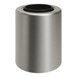 Casquilho E27 de parede ou teto em metal — Titânio acetinado
