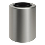 Casquilho E27 de parede ou teto em metal — Titânio acetinado