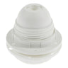 Casquilho E27 para abajur, duplo anel, termoplástico ou baquelite — Thermoplastique blanc