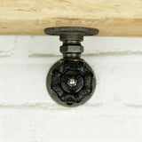 Suporte com volante preto | Modelo 3