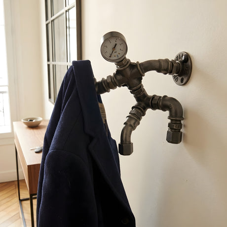 Le Grimpeur Suporte para cabides de parede de 2" com cabeça de mano
