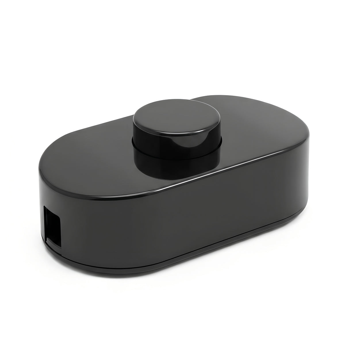 Interruptor de pé unipolar preto para candeeiros de pé — Preto