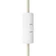 Interruptor cilíndrico basculante unipolar com terra — Branco