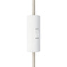 Interruptor cilíndrico basculante unipolar com terra — Branco