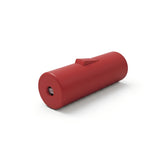 Interruptor cilíndrico basculante unipolar com terra — Vermelho