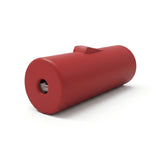 Interruptor cilíndrico basculante unipolar com terra — Vermelho