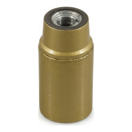 Casquilho E14 em baquelite — Dourado