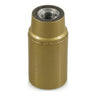 Casquilho E14 em baquelite — Dourado