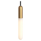 Casquilho E14 compacto em metal — Bronze acetinado