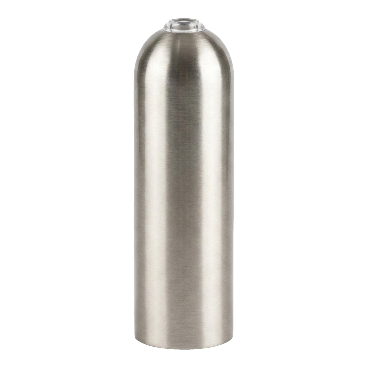 Casquilho E14 compacto em metal — Titânio acetinado