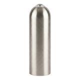 Casquilho E14 compacto em metal — Titânio acetinado