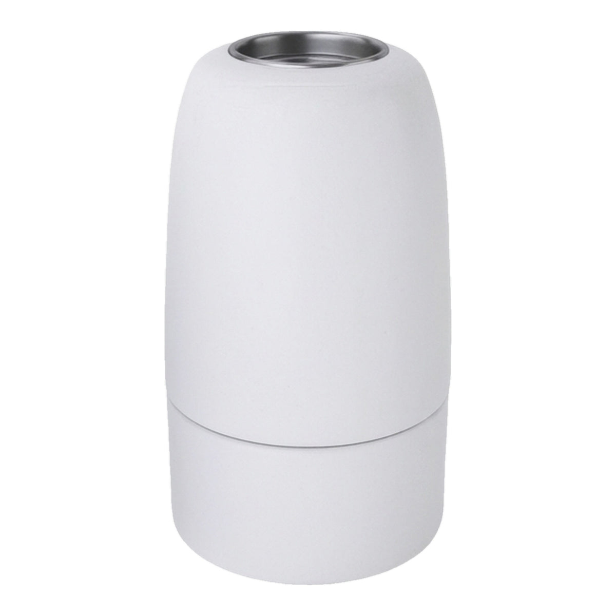 Casquilho E14 em porcelana — Branco