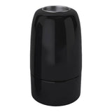Casquilho E14 em porcelana — Preto