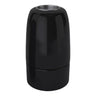 Casquilho E14 em porcelana — Preto
