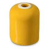 Casquilho E27 em cerâmica — Amarelo