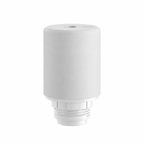 Kit de casquilho E27 em silicone para exterior — para abajur — branco — vista 1