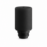 Kit de casquilho E27 em silicone para exterior — para abajur — preto — vista 1