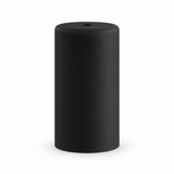 Kit de casquilho E27 em silicone para exterior — preto — vista 1