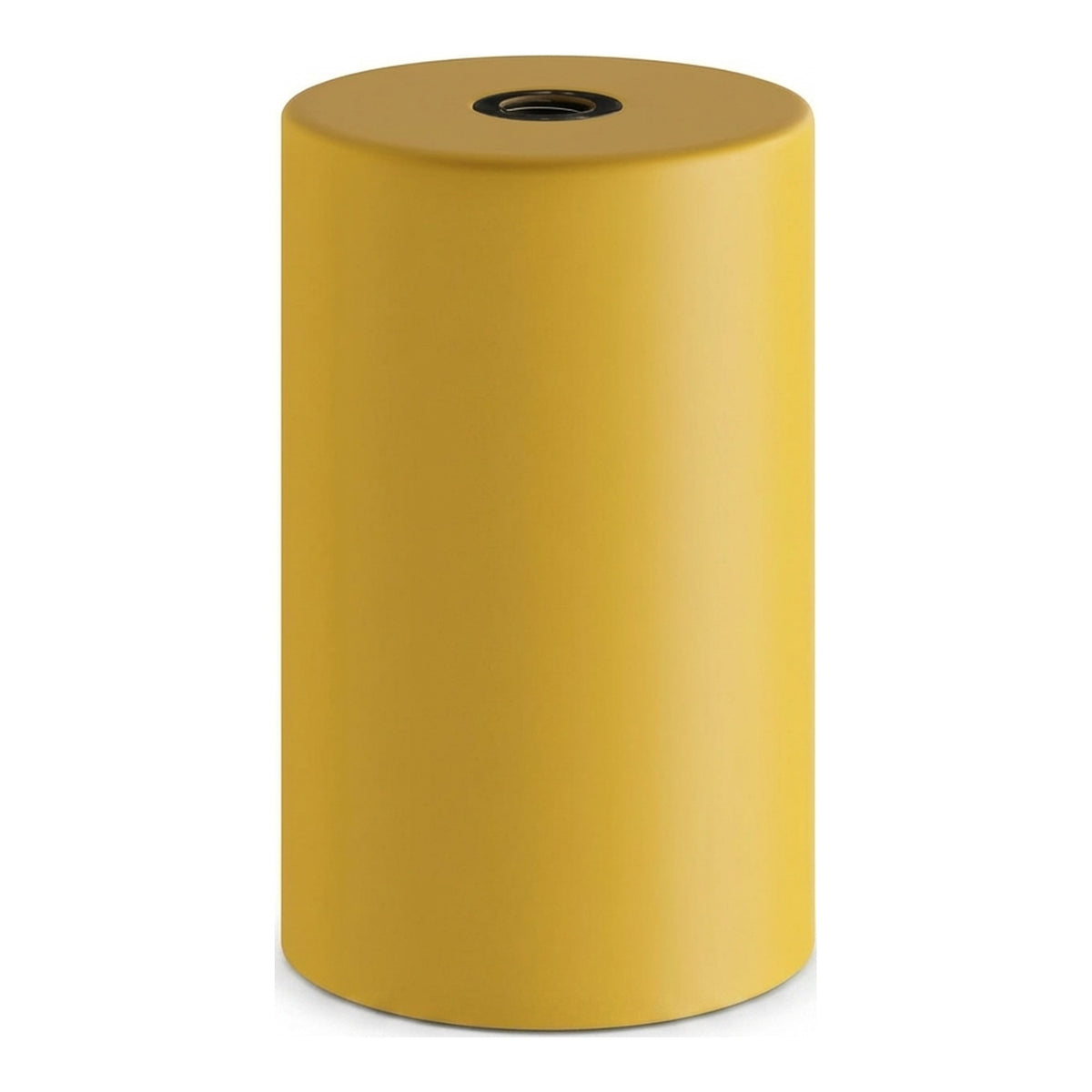 Casquilho E27 em metal pastel — Mostarda