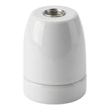 Casquilho E27 em porcelana — Branco